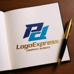 画像6: 力強さと連動性を表現した「PD」のスタイリッシュなロゴ (6)