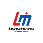 画像1: スタイリッシュなLMロゴ (1)