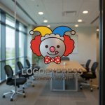 画像9: 楽しいピエロのロゴ (9)