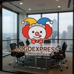 画像11: 楽しいピエロのロゴ (11)