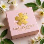 画像10: 桜と「L」が調和するエレガントなロゴ (10)