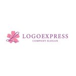 画像2: 桜と「L」が調和するエレガントなロゴ (2)