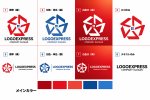 画像18: 革新的な住まいとネットワークを象徴する幾何学ロゴ (18)