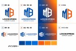 画像18: 安定感と信頼を象徴する「MB」のモダンロゴ (18)