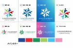 画像18: 結束と調和を象徴する、多色な人々のサークルロゴ (18)