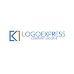 画像2: 信頼と革新を象徴する「K1」のモダンロゴ (2)
