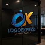 画像15: 躍動感と確信を象徴する「OK」のシンボリックロゴ (15)