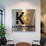 画像7: 信頼と成功を象徴する「KG」のモダンロゴ (7)