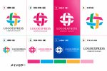 画像18: 伝統とモダンが交差する「水引」の幾何学ロゴ (18)