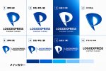 画像18: 躍動感と先進性を象徴する「P」のモダンロゴ (18)