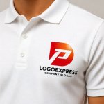 画像14: 躍動感とスピードを象徴する「DP」のモダンロゴ (14)