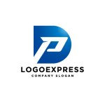 画像3: 躍動感とスピードを象徴する「DP」のモダンロゴ (3)