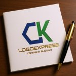 画像6: 調和と知性を象徴する「CK」の幾何学ロゴ (6)