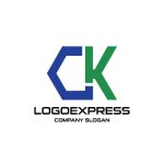 画像1: 調和と知性を象徴する「CK」の幾何学ロゴ (1)