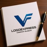 画像6: 先進性と飛躍を象徴する「VF」のモダンロゴ (6)