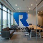 画像9: 先進性と信頼を象徴する「R」のモダンロゴ (9)