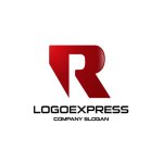 画像3: 先進性と信頼を象徴する「R」のモダンロゴ (3)