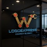 画像15: 先進技術と産業を象徴する「W」のロボットアームロゴ (15)