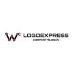 画像2: 先進技術と産業を象徴する「W」のロボットアームロゴ (2)