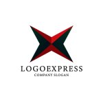 画像3: 輝く未来と飛躍を象徴する「X」のスターロゴ (3)