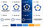 画像18: 先進的な五角形の住宅ロゴ (18)