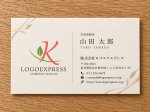 画像17: 自然と調和する「K」の優雅なリーフロゴ (17)