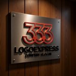 画像5: リズムと調和を象徴する「333」のロゴ (5)