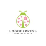 画像3: 幸運と愛らしさを纏う、桜のてんとう虫ロゴ (3)