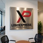 画像7: 躍動感と革新性を象徴する「XP」のモダンロゴ (7)