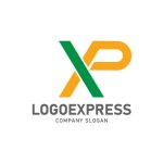 画像3: 躍動感と革新性を象徴する「XP」のモダンロゴ (3)
