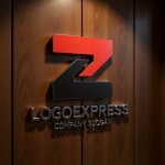 画像5: 先進性と力強さを象徴する「Z」のモダンロゴ (5)