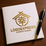 画像6: 幸せな暮らしを象徴する「幸」のハウスロゴ (6)