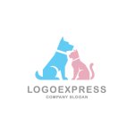 画像3: 犬と猫の優しい繋がりロゴ (3)