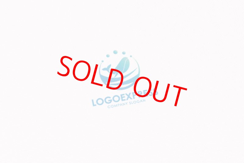 画像4: クールなクジラのロゴ (4)