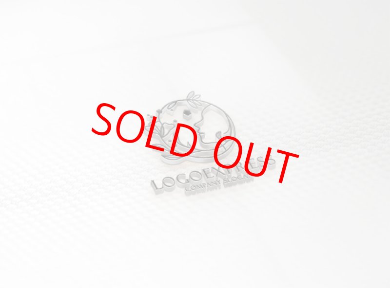 画像16: 花の輪と女性の映えるのロゴ (16)