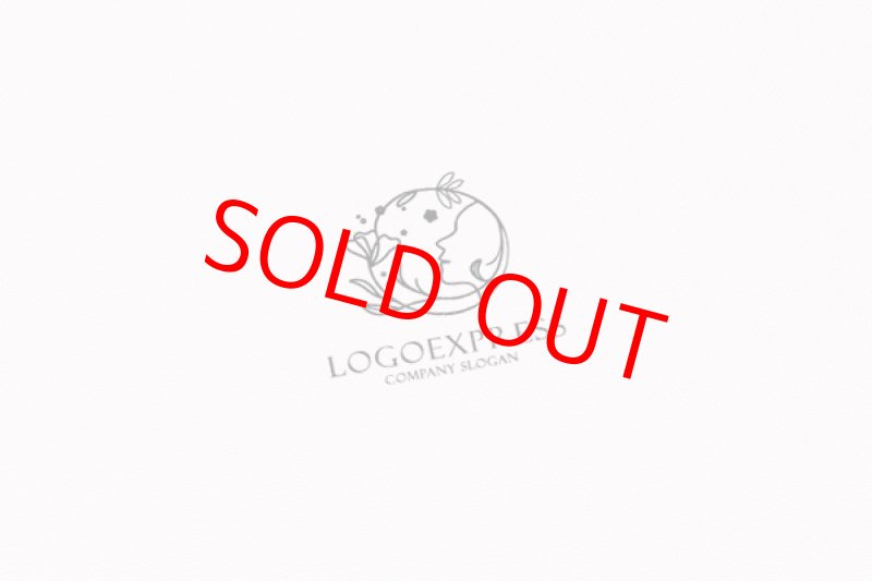 画像6: 花の輪と女性の映えるのロゴ (6)