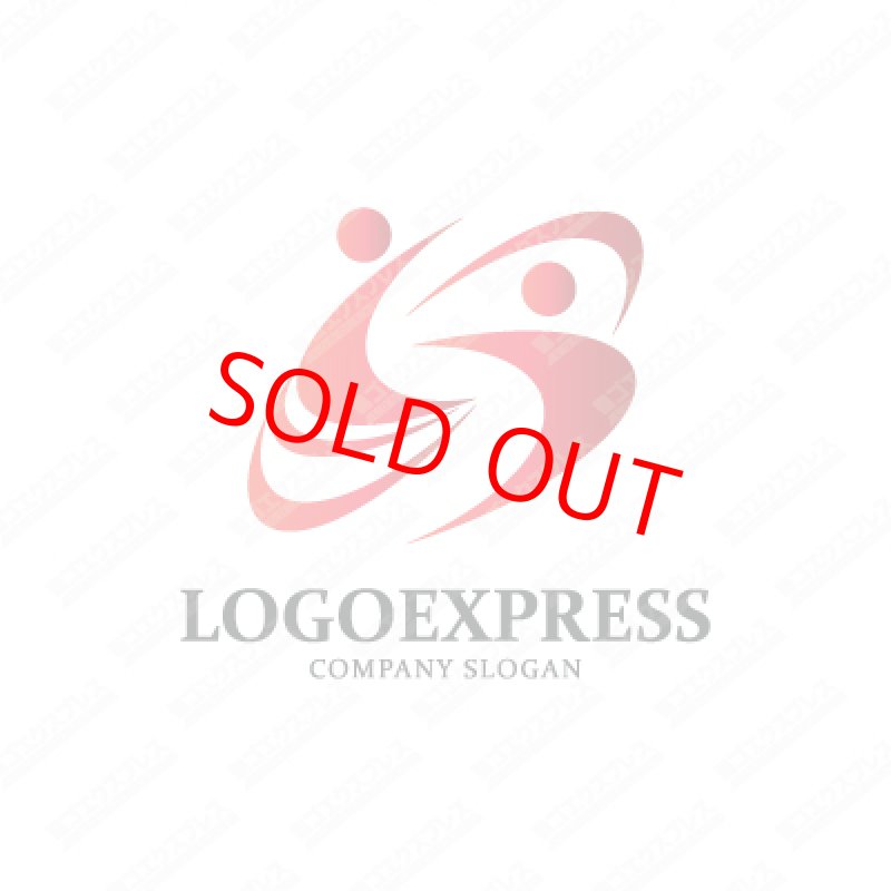 画像4: 人とSをモチーフにしたスタイリッシュなロゴ (4)