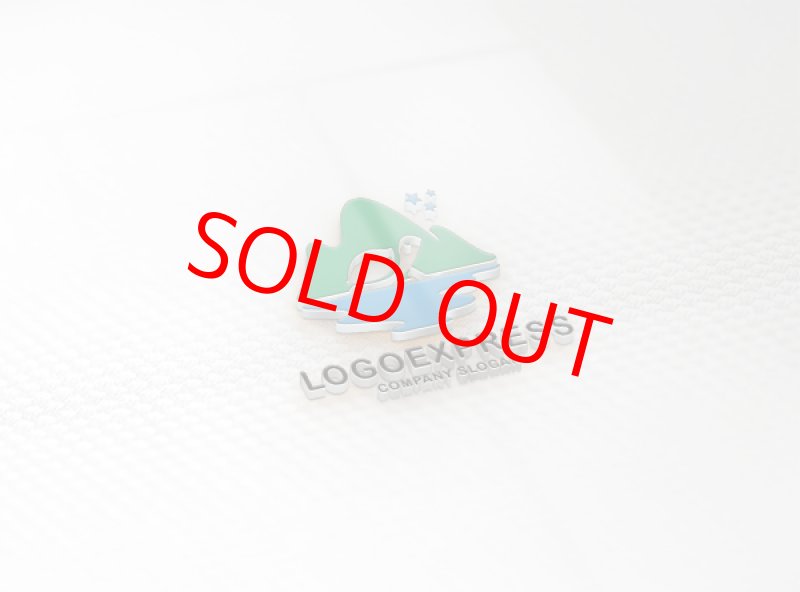 画像16: 亀と山と湖のロゴ (16)