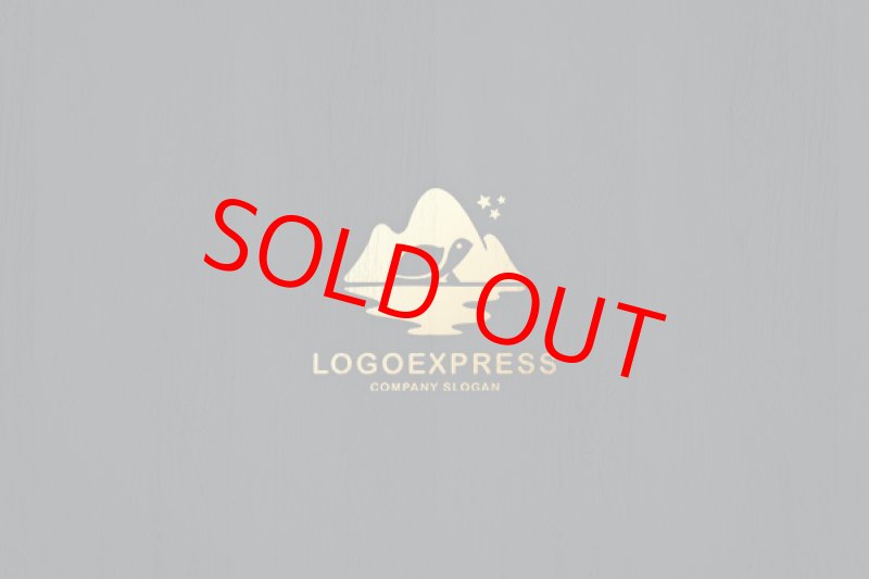 画像13: 亀と山と湖のロゴ (13)