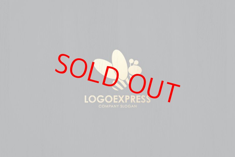 画像13: 蜂のシンプルなロゴ (13)