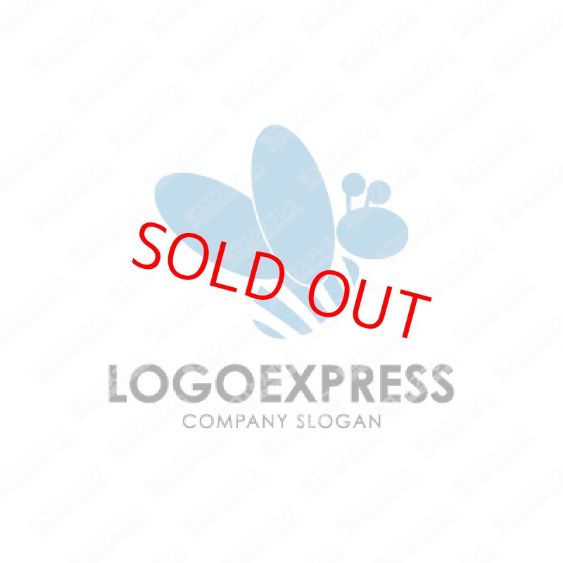 画像4: 蜂のシンプルなロゴ (4)