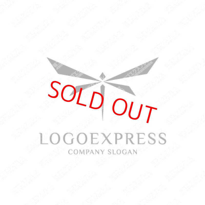 画像1: トンボとXのロゴ (1)