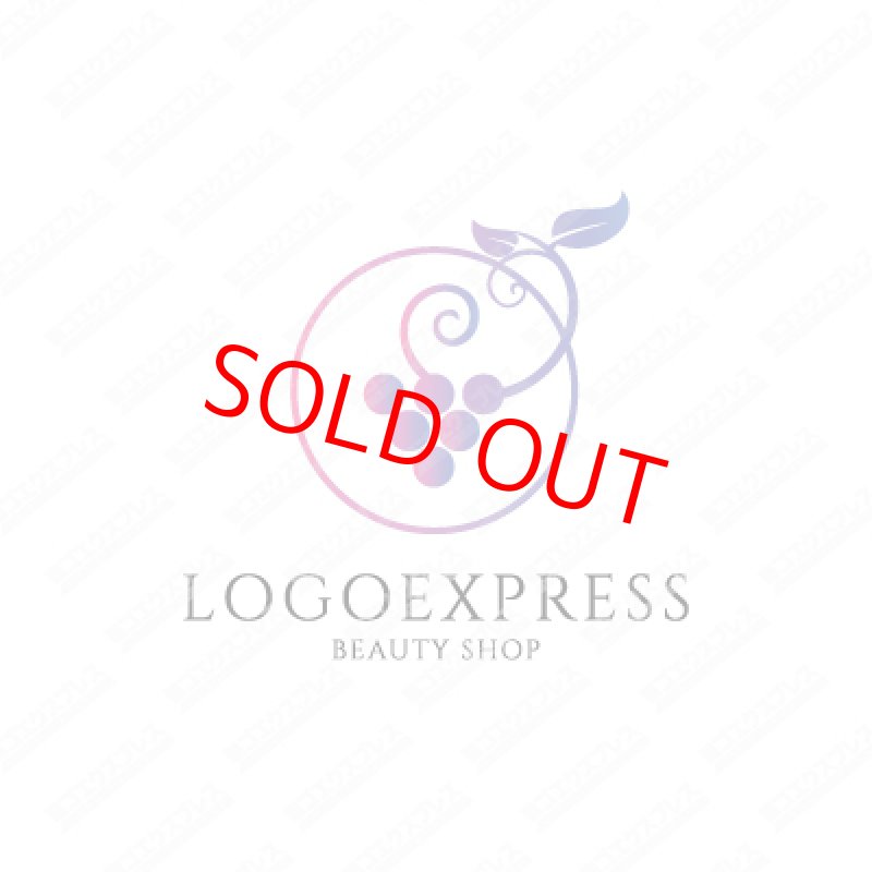 画像4: おしゃれなぶどうのロゴ (4)