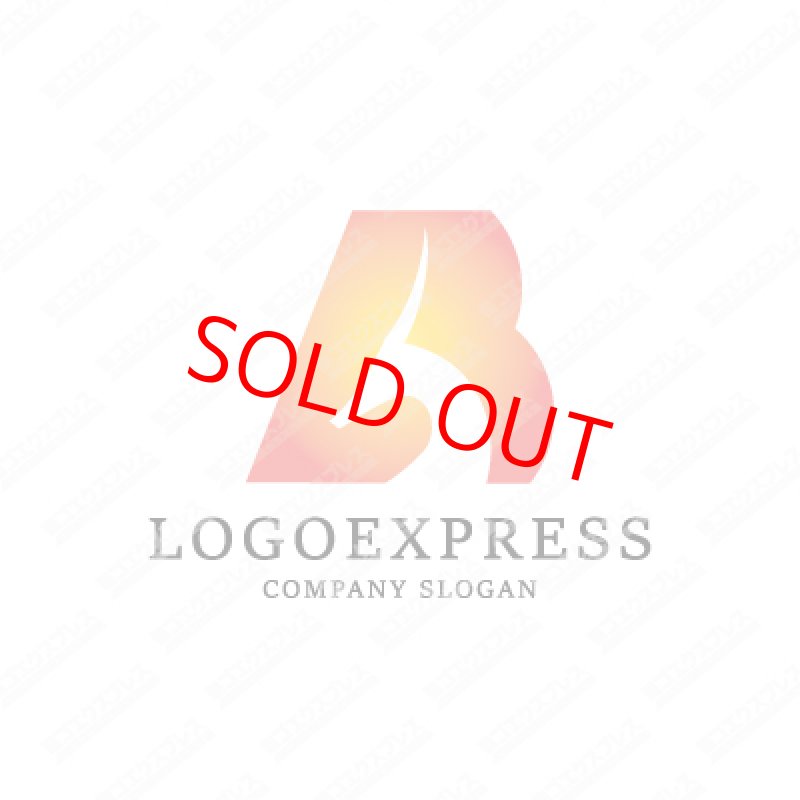 画像3: Bとガゼルのモチーフを組み合わせたおしゃれなロゴ (3)