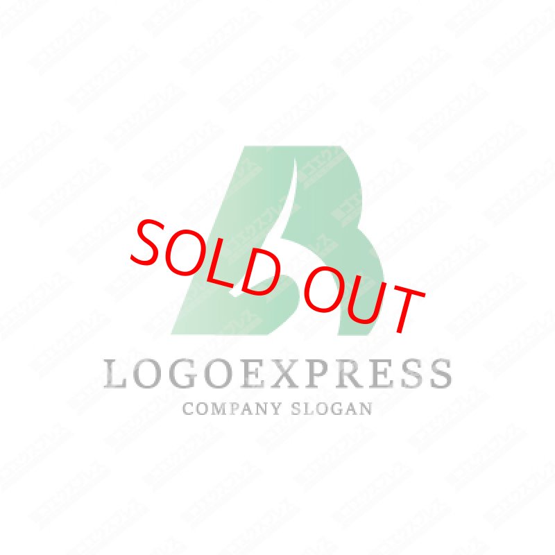 画像4: Bとガゼルのモチーフを組み合わせたおしゃれなロゴ (4)