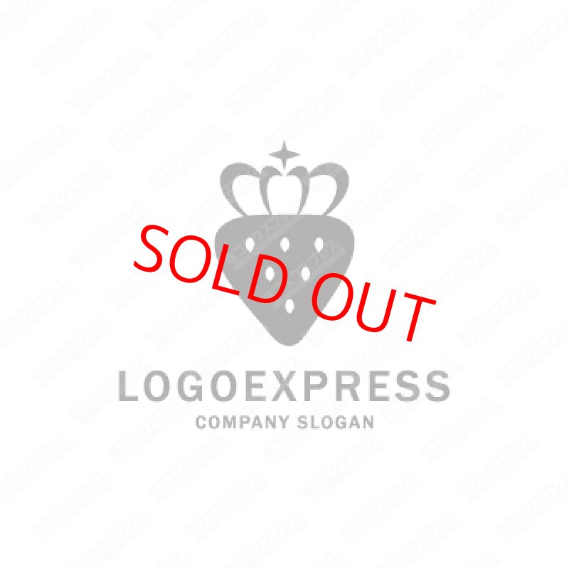 画像3: 王冠と苺の素敵なロゴ (3)