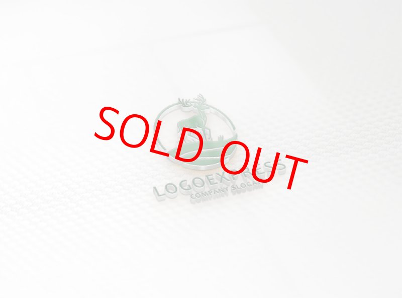 画像16: 牡鹿の雄大なロゴ (16)