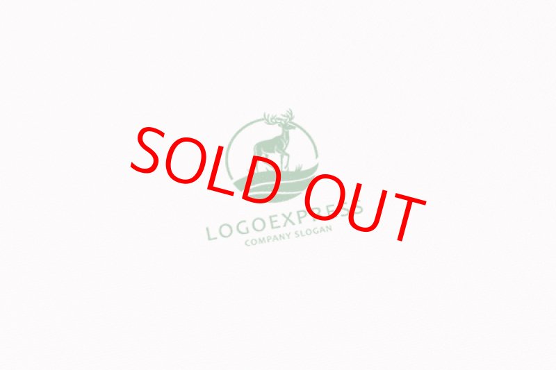 画像6: 牡鹿の雄大なロゴ (6)