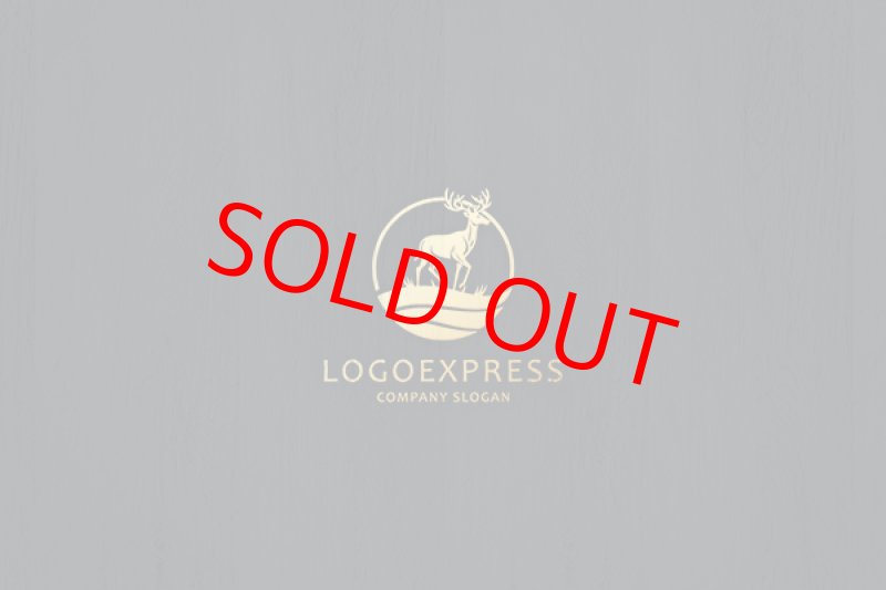 画像13: 牡鹿の雄大なロゴ (13)