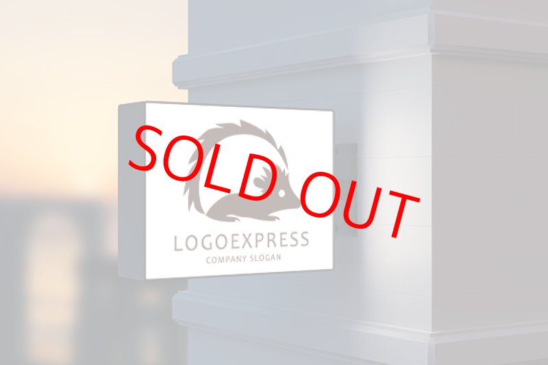 画像9: ハリネズミのおしゃれなロゴ (9)